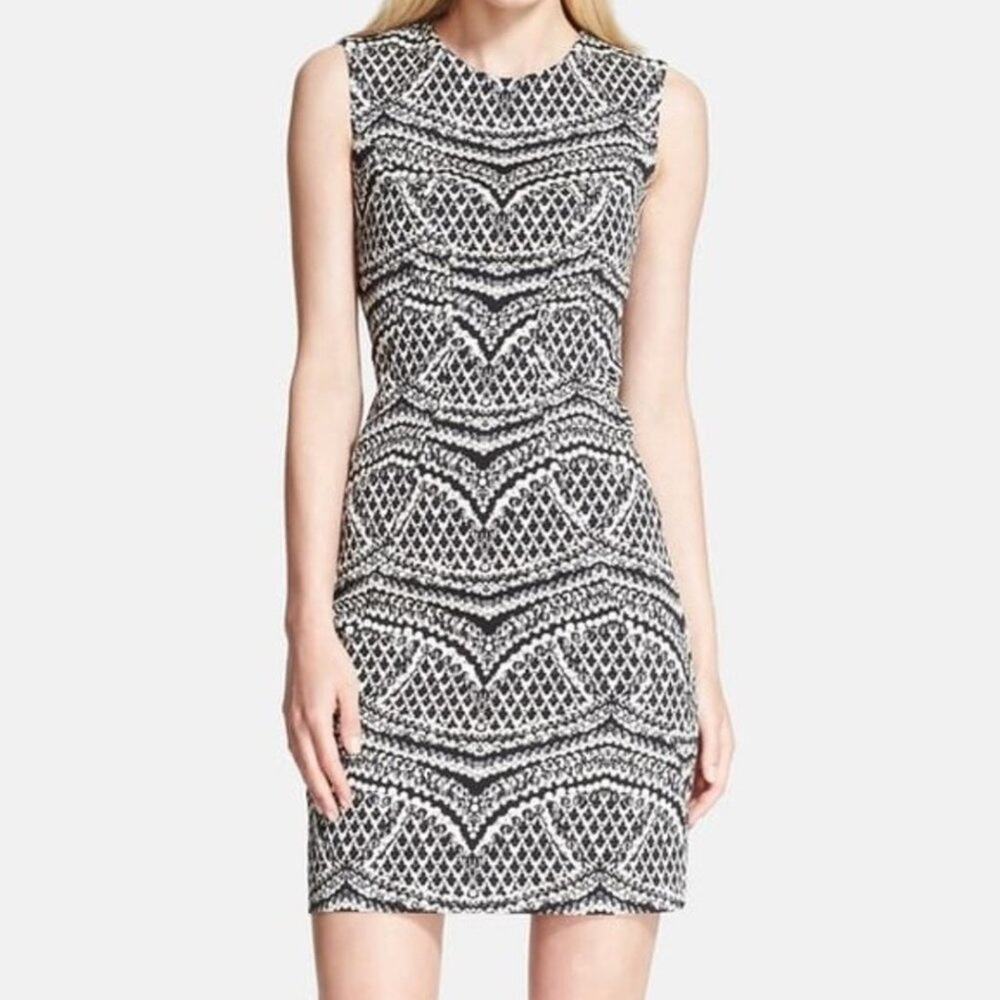 Diane Von Furstenberg Pentra Jacquard Dress